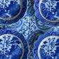 Vintage 'Blue Willow' Dinner Plates: set of 4