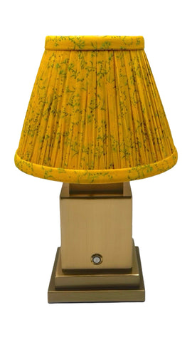 Luxe rechargeable lamp (with Gaya Sari shade)