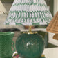 Hunan Jade Floral Relief Lamp