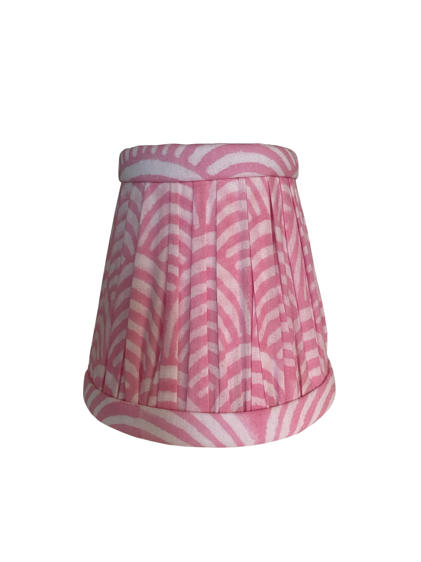 Rose Wave Block-Printed Lamp Shade