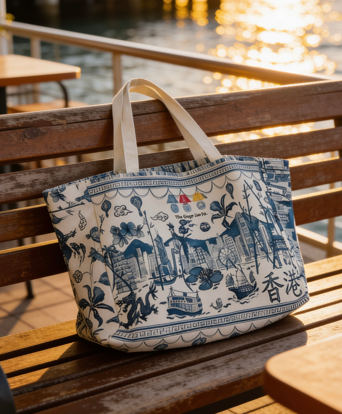 'Hong Kong Homage' Market Bag