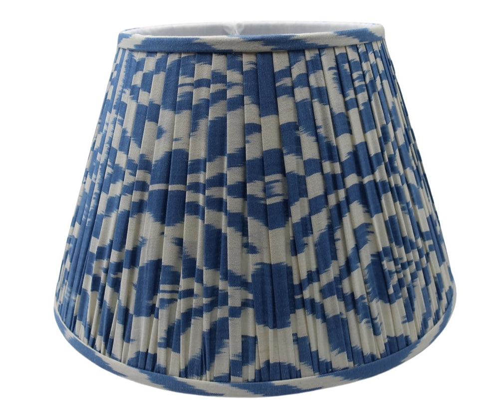 Cobalt Ikat Lamp Shade
