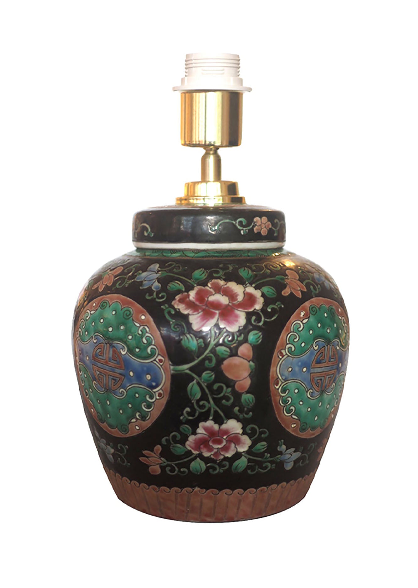 Famille Noire Ginger Jar Lamp