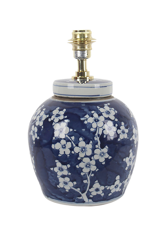 Plum blossom ginger jar lamp base