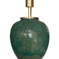 Hunan Jade Floral Relief Lamp