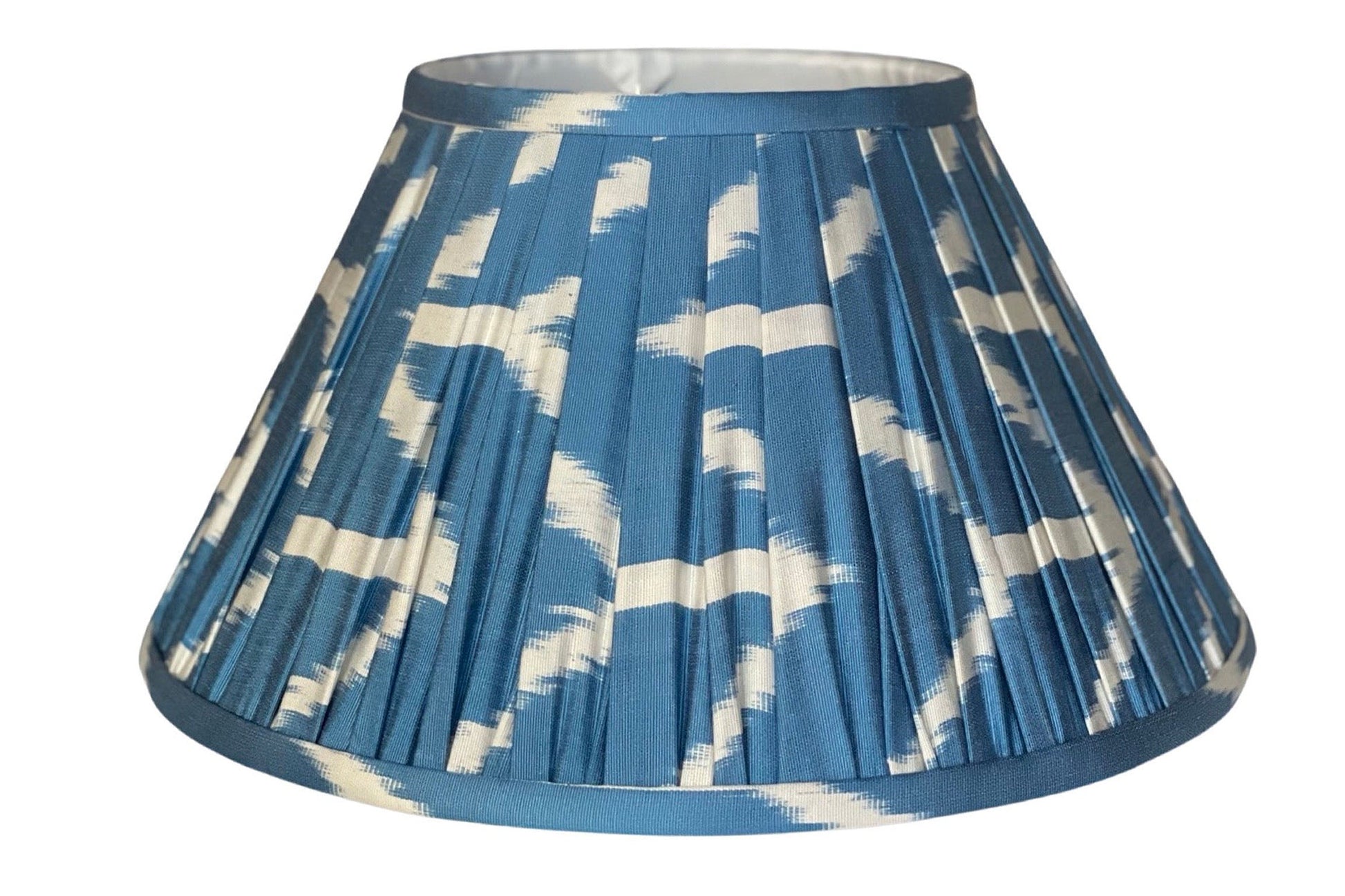 Sapphire Silk IKat Lamp Shade