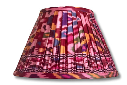 Jewel Silk Ikat Lamp Shade