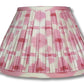 Blush Silk Ikat Lamp Shade