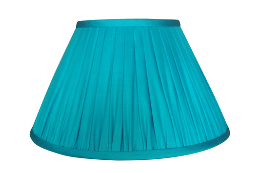 Aquamarine Thai Silk Lamp Shade