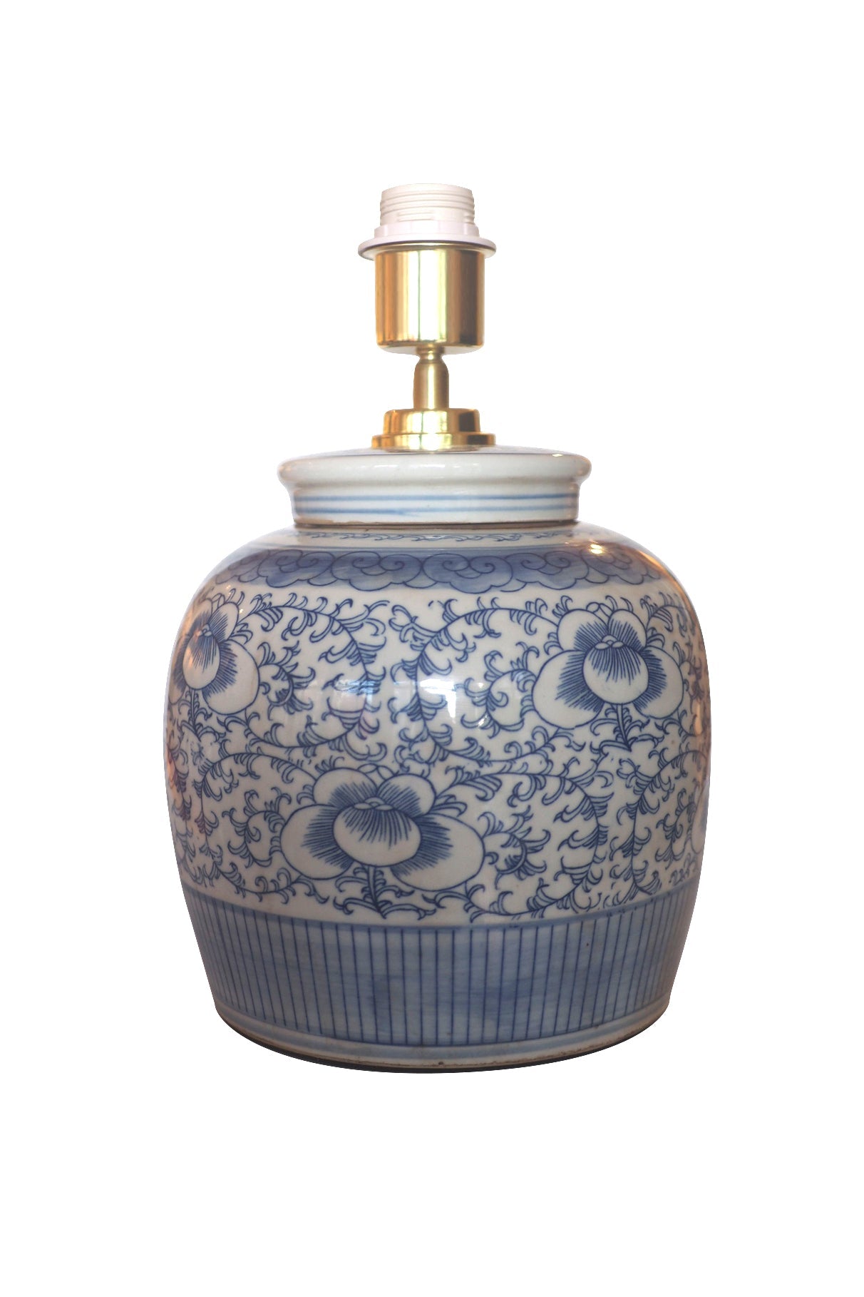 Vine & Lotus Ginger Jar Lamp – The Ginger Jar Lamp Co. Ltd.