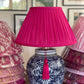 Evergreen & Peony Ginger Jar Lamp