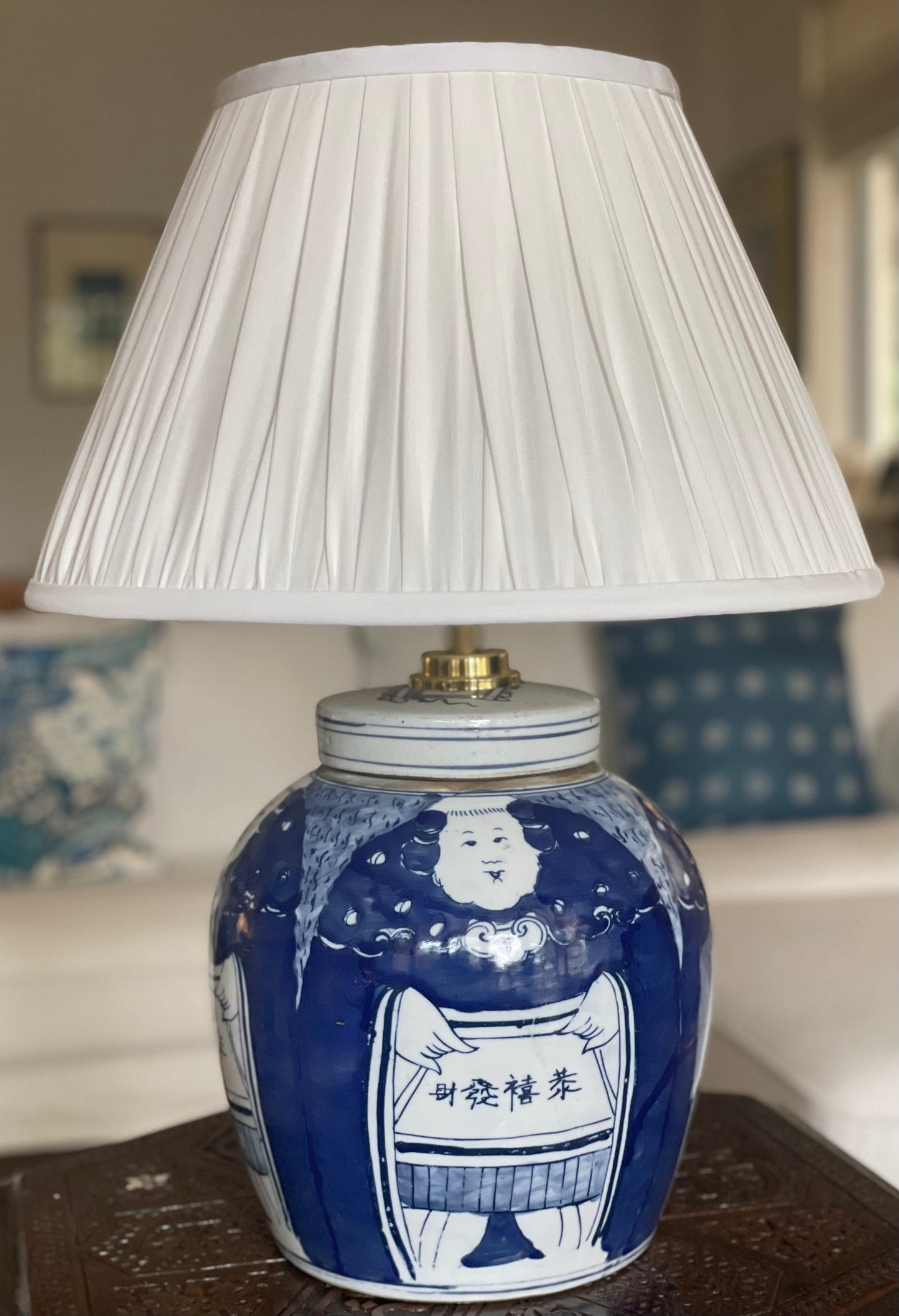 Kung Hei Fat Choi Ginger Jar Lamp