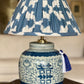 Double Happiness (border) Ginger Jar Lamp