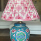 Famille Bleu Ginger Jar Lamp