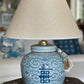 Double Happiness Ginger Jar Lamp