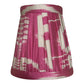 Peony Silk Ikat Gathered Lamp Shade