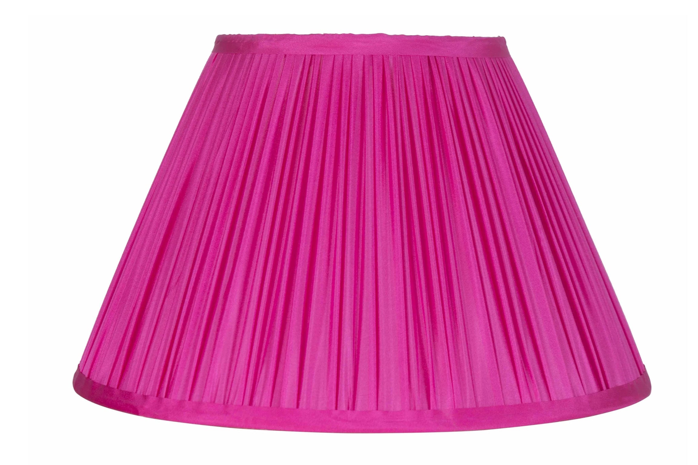 Magenta Silk Lamp Shade The Ginger Jar Lamp Co. Ltd